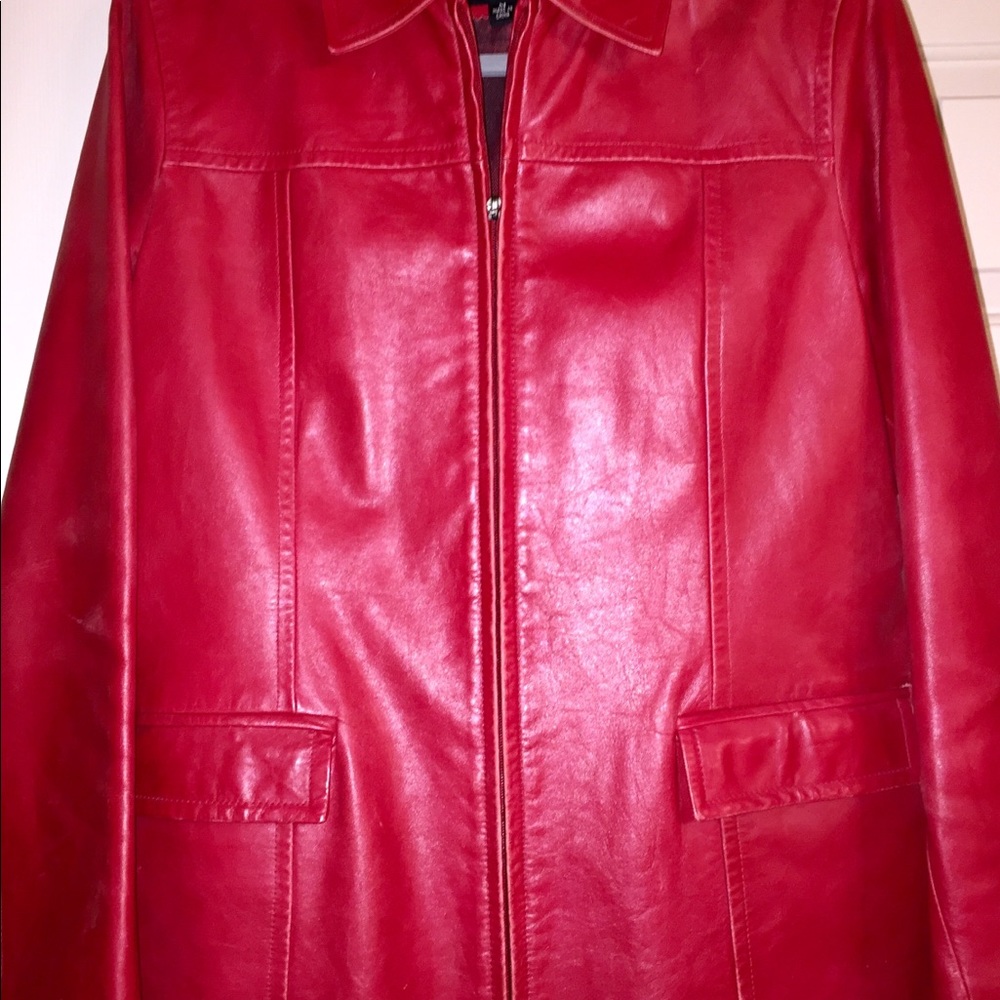 Express leather jacket